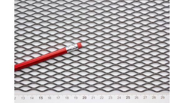 Large Perforated Steel Stretched Metal Mesh Sheet (1000mm x 120mm)